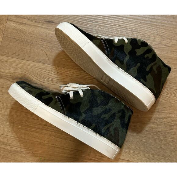 Penelope Chilvers Women's Jungle Camo Pony Hair Chukka Boots - Size 39EU/8US - Picture 3 of 7